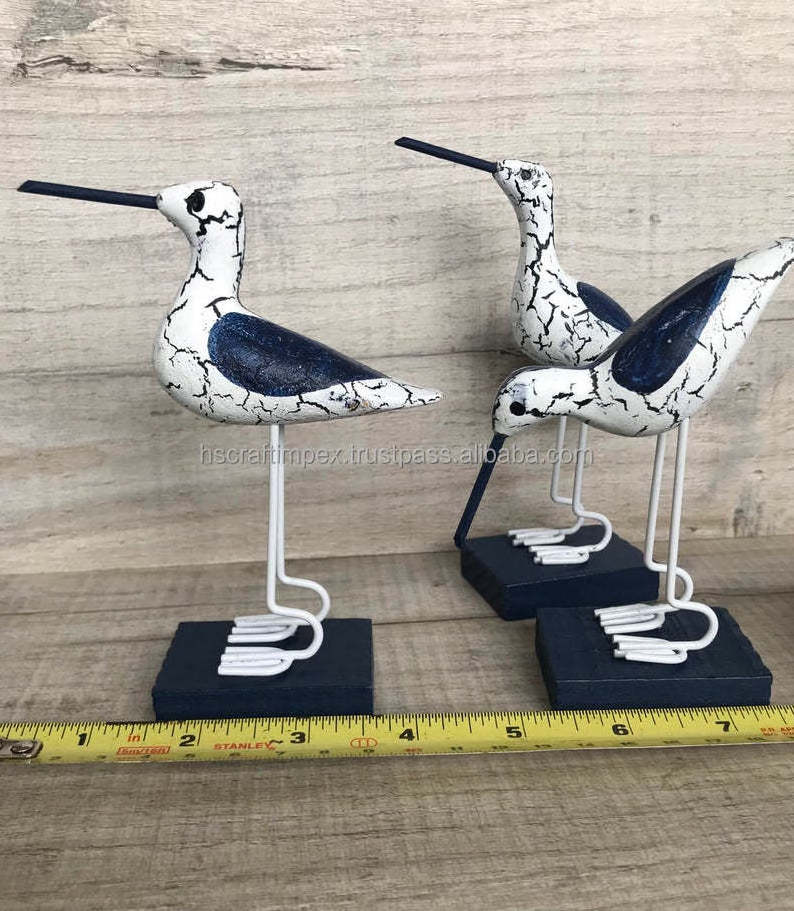 Professional Factory Wooden Arts Crafts Modern Handmade Wooden Bird Home Decor By HS Craft Impex