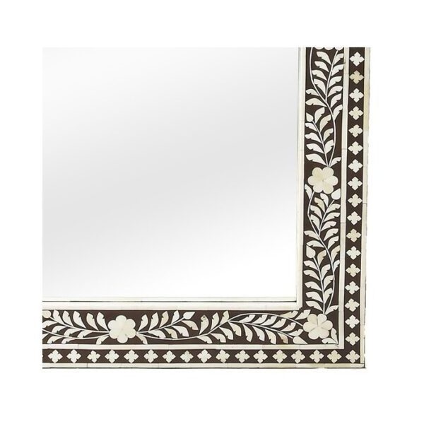 Newest Design Wooden & Bone Inlay Mirror Frame With Greatest Quality Customized Size/Shape Wall Mirror Frame