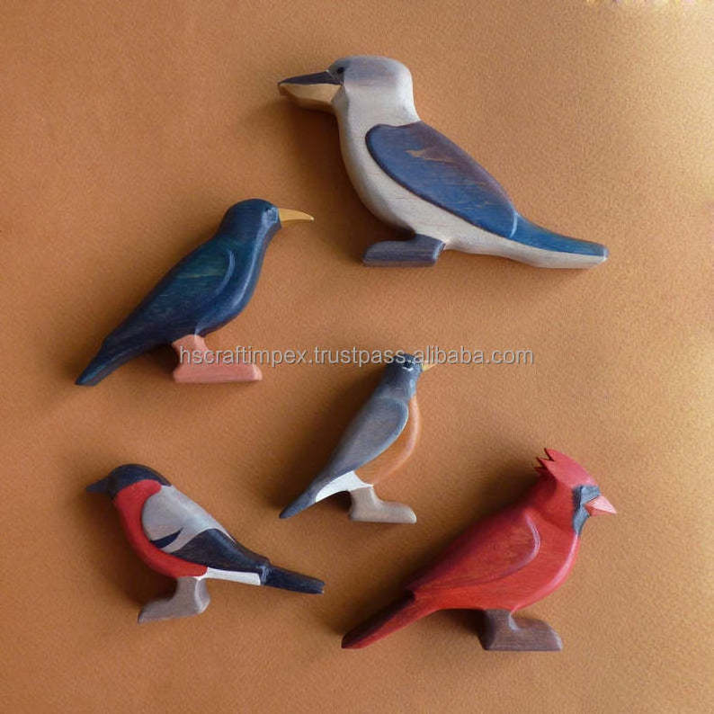 Professional Factory Wooden Arts Crafts Modern Handmade Wooden Bird Home Decor By HS Craft Impex