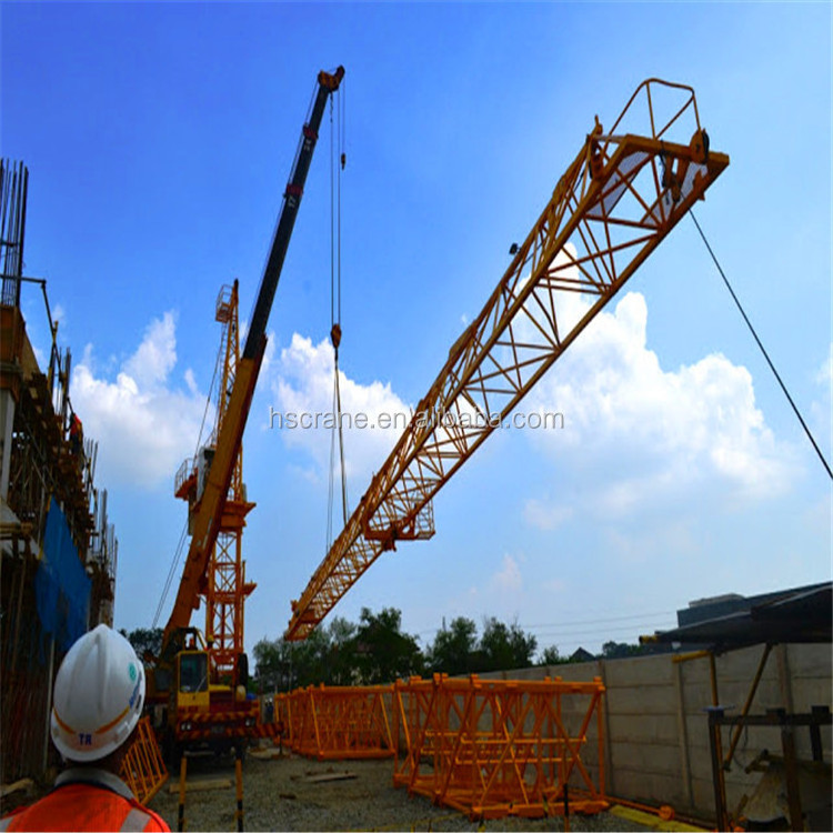 Heavy Duty tower crane anemometer wind speed meter/ QTZ80 6010A tower crane price