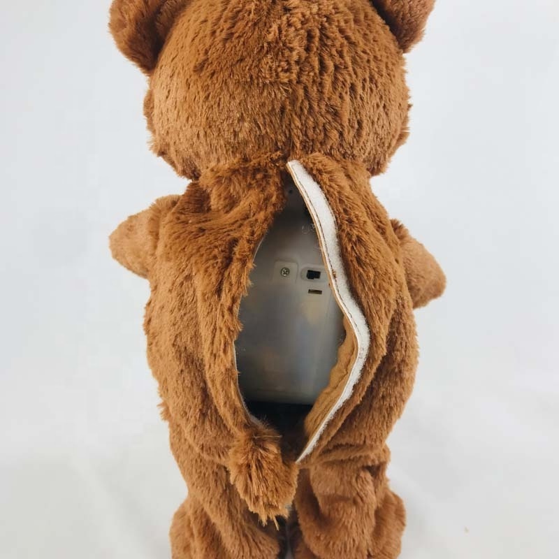 Cute Electronic Shake Talking Dance Singing Stuffed Animal Teddy Bear Doll Plush Musical Dancing Toys for Kids