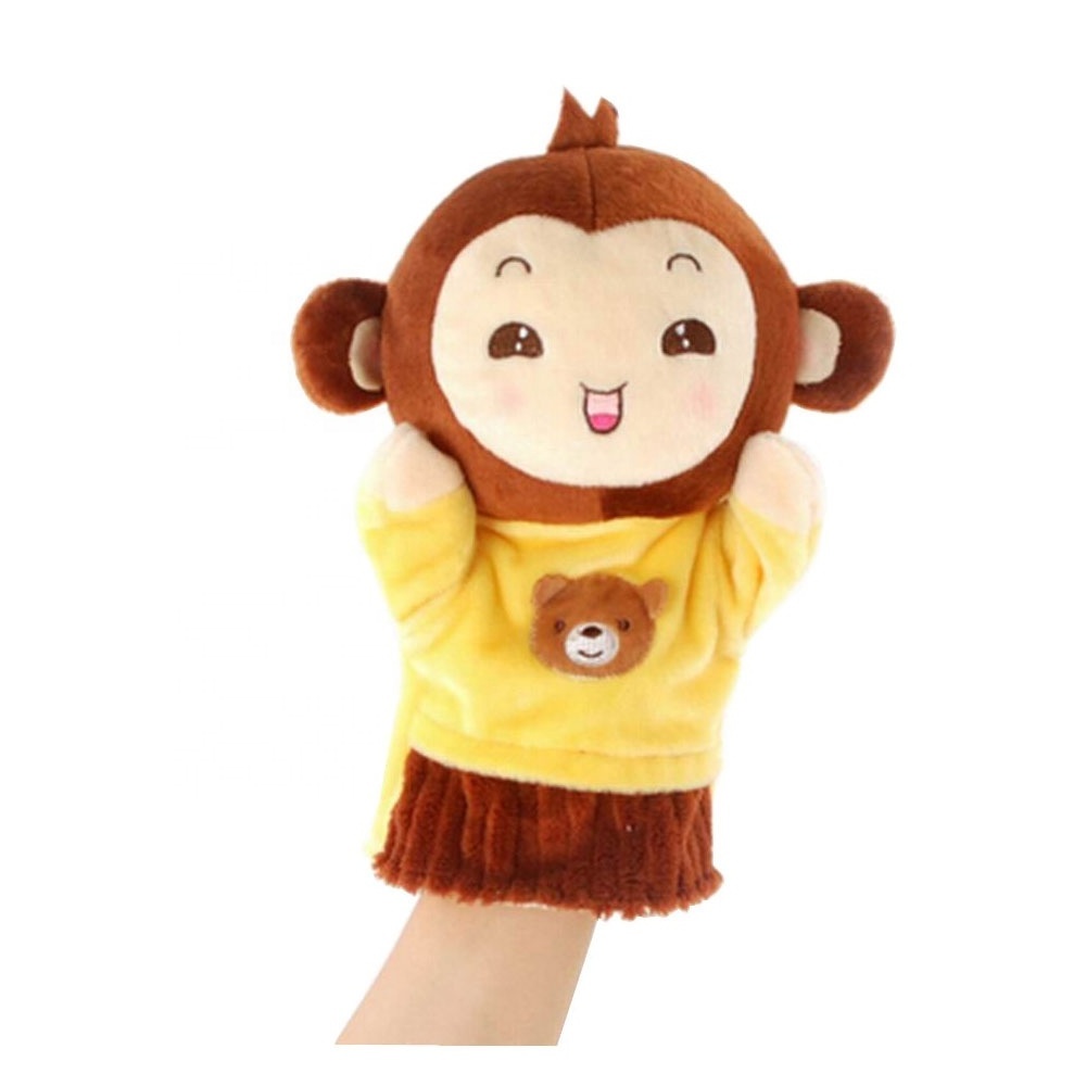 Ventriloquist Puppets Stuffed Animals Toys Puppets For Kids Plush Teddy Bears/Monkey Hand Puppets For Sale