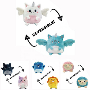 2020 New products idea hot seller flip octopus/unicorn/kitten reversible plush soft toys