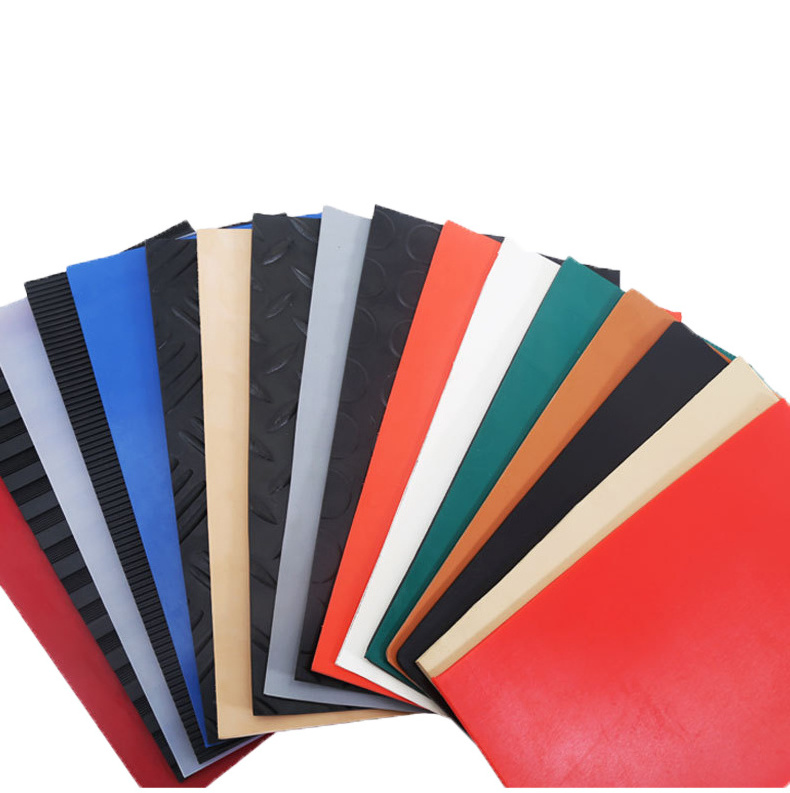 Fine Ribbed Rubber Sheet / Corrugated Rubber Mat / Anti-slip Rubber Mat