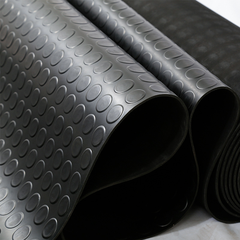 Fine Ribbed Rubber Sheet / Corrugated Rubber Mat / Anti-slip Rubber Mat