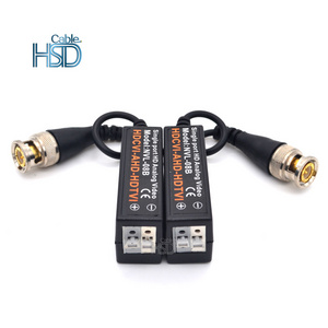 Single Port HD Analog BNC Video Balun Audio For CCTV Camera Full Hdcvi HDCVI TVI AHD Video Balun Connector