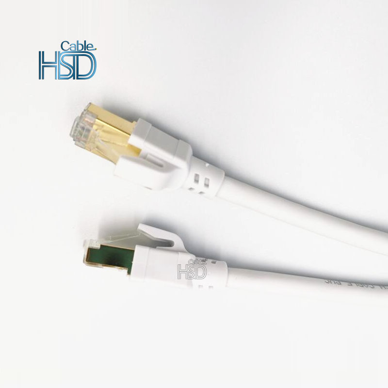 Factory High Quality Cat8 Rj45 S/FTP Communication Lan Cable 2000MHz 40Gbps Cat 8 Ethernet Patch Cable 3 Meter