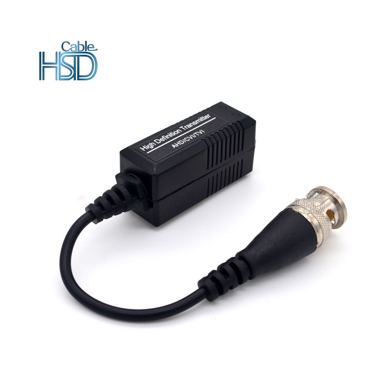 Passive HD Video Balun With Power Audio E For CCTV IP Camera Full Hdcvi HD-TVI HD Video Balun Connector