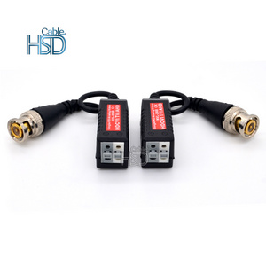 Single HD Analog BNC Video Balun Audio For CCTV Camera Full Hdcvi HDCVI TVI AHD Video Balun Connector