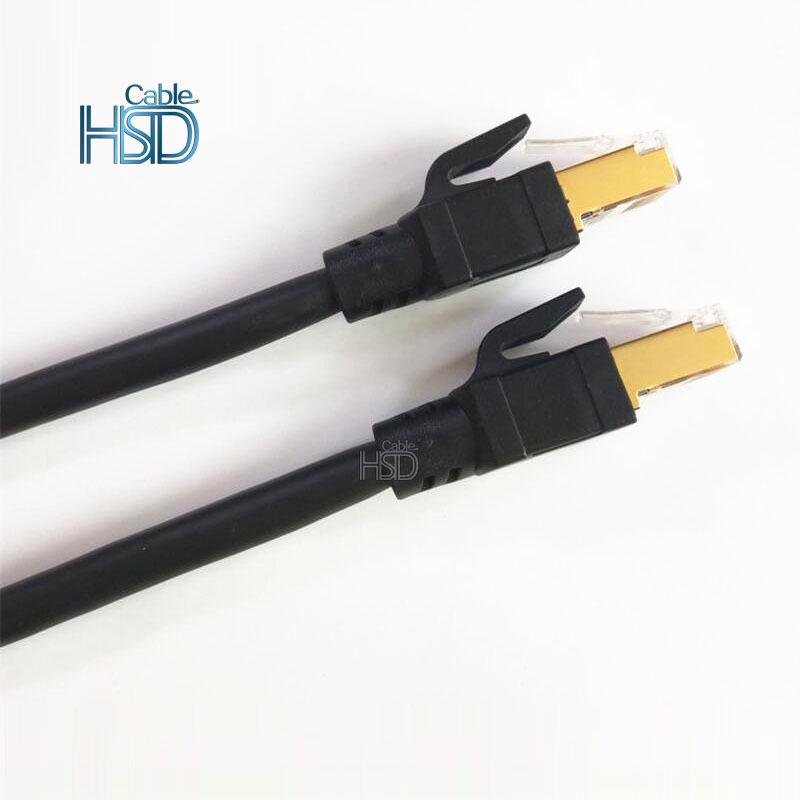 Factory High Quality Cat8 Rj45 S/FTP Communication Lan Cable 2000MHz 40Gbps Cat 8 Ethernet Patch Cable 3 Meter