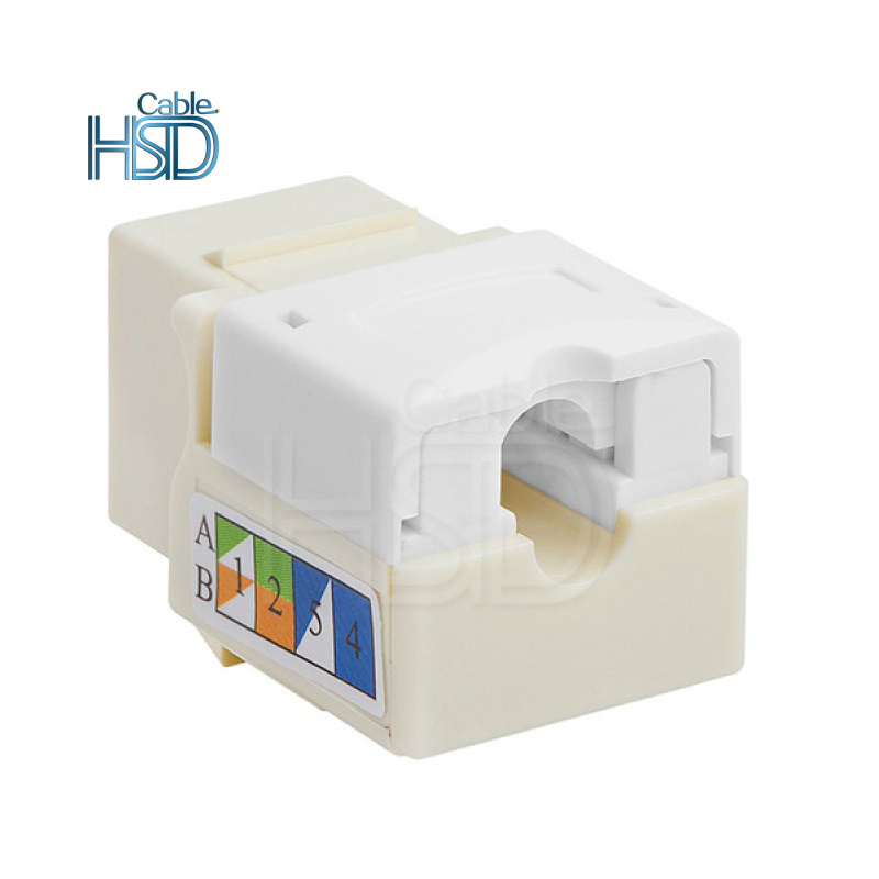 Modular Jack Rj45 Cat 5 Cat5 Jacks Link Monoprice Cat5e rj45 Female Connectors Punch Down Keystone Punch-down modular jack