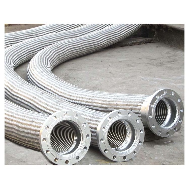 Flange Connection  Stainless Steel Flexible Metallic Hose