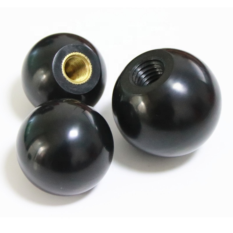 High Quality Plastic Round Hand Knob Ball Knob Bakelite Grip Ball Handle Machine Ball Knobs