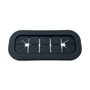 Good quality non-standard silicone black square oval rubber grommet