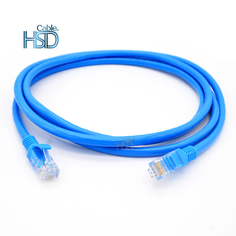 High Quality UTP Cat5e Cat6 RJ45 Connector Patch Cable 3M 5M 10M 20M 30M patch cord cat.5e