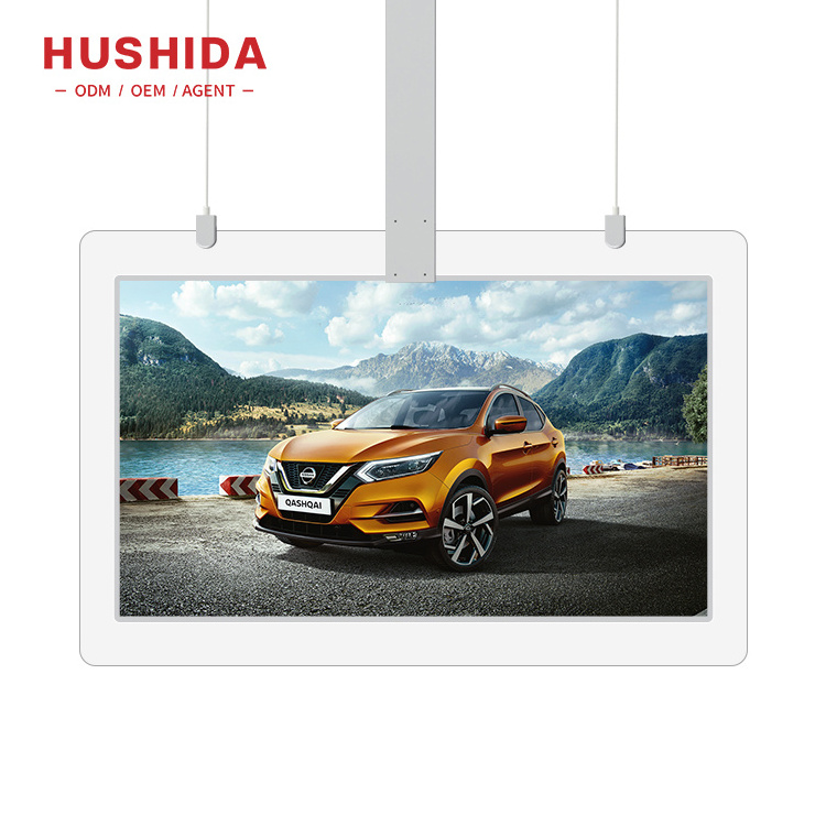 HUSHIDA FHD 1080*1920 LCD Panel 55 inch transparent oled screen for advertising window transparent display