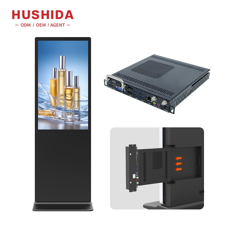 HUSHIDA OPS PC for Interactive Panels CPU Mini Laptop OPS PC Computer Mini PC I3 I5 I7 Multimedia Machine