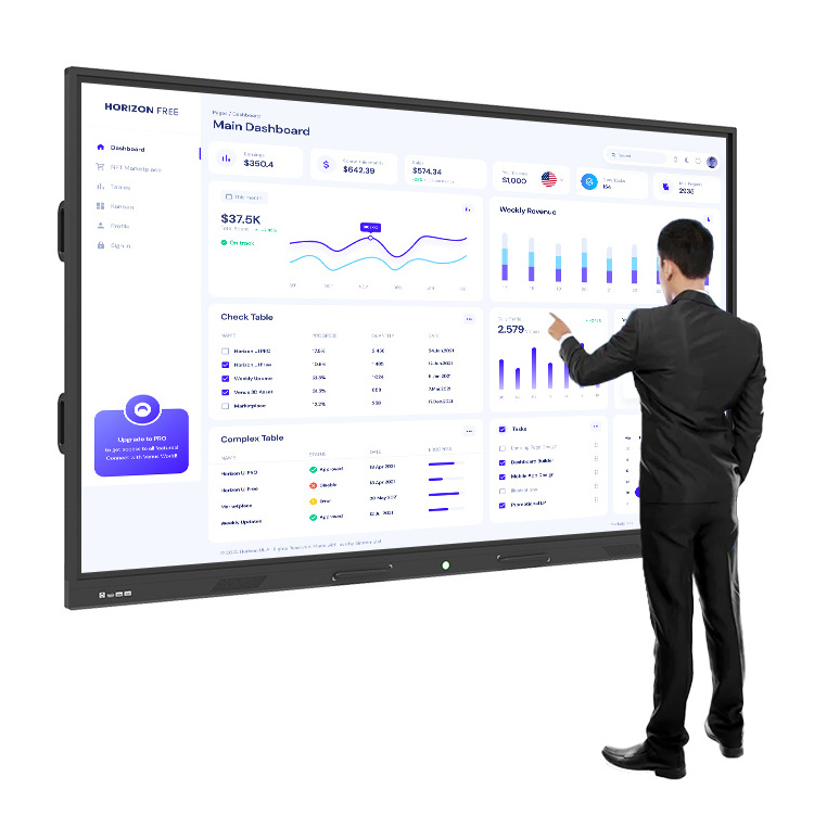 86 inch Interactive Flat Panel Smart Interactive Touch Board LCD Touch Screen Display 55 ~86 inch Interactive Board