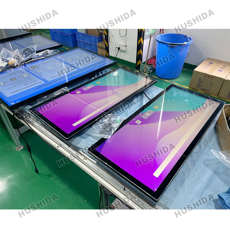 Supermarket 36.8 inch Wide Digital Advertising Signage Edge Shelf Stretched Bar LCD Display screen