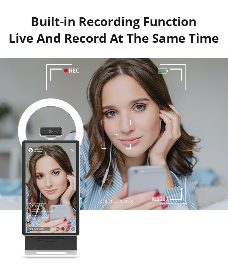 Factory directly 4k live streaming broadcasting cameras podcast equipment broadcast cameras for live streaming