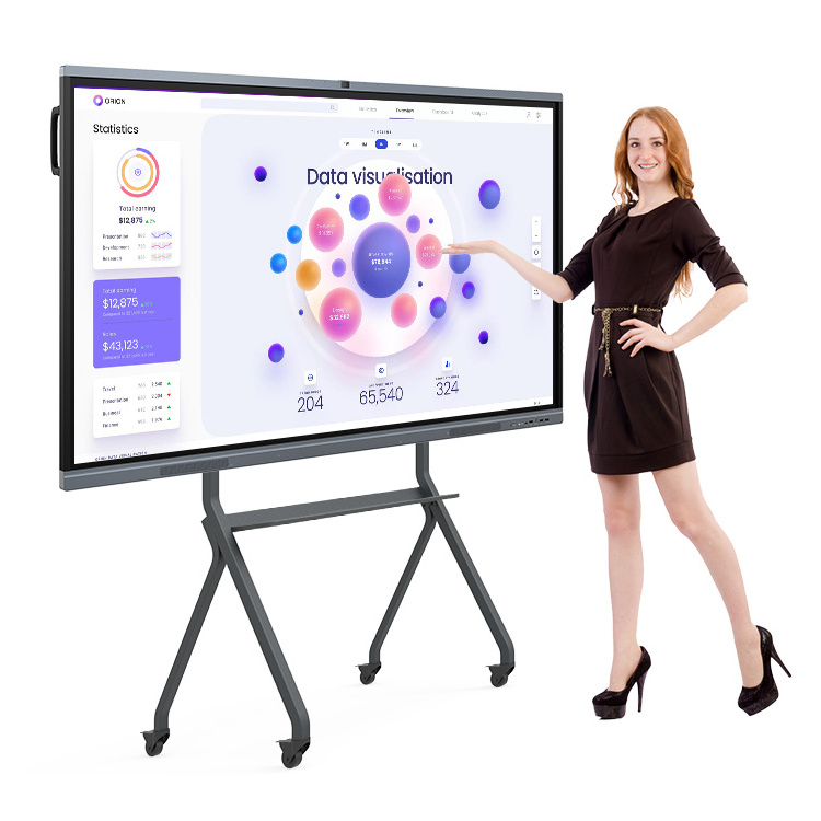 85/86 inch universal smart teaching electronic large big touch screen board clever touch interactive whiteboard for kids