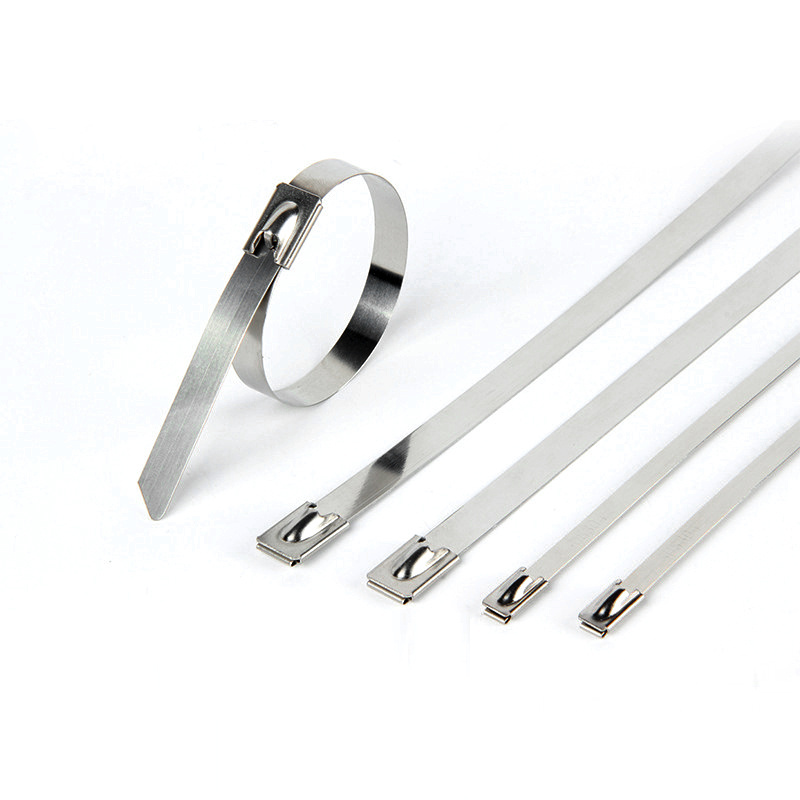 0.25mm*7.9mm Series 201/304/316 Material Self Locking Tensioner Tool Stainless Steel Cable Tie