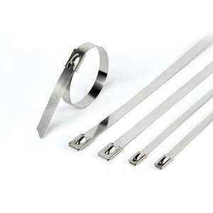 0.25mm*7.9mm Series 201/304/316 Material Self Locking Tensioner Tool Stainless Steel Cable Tie