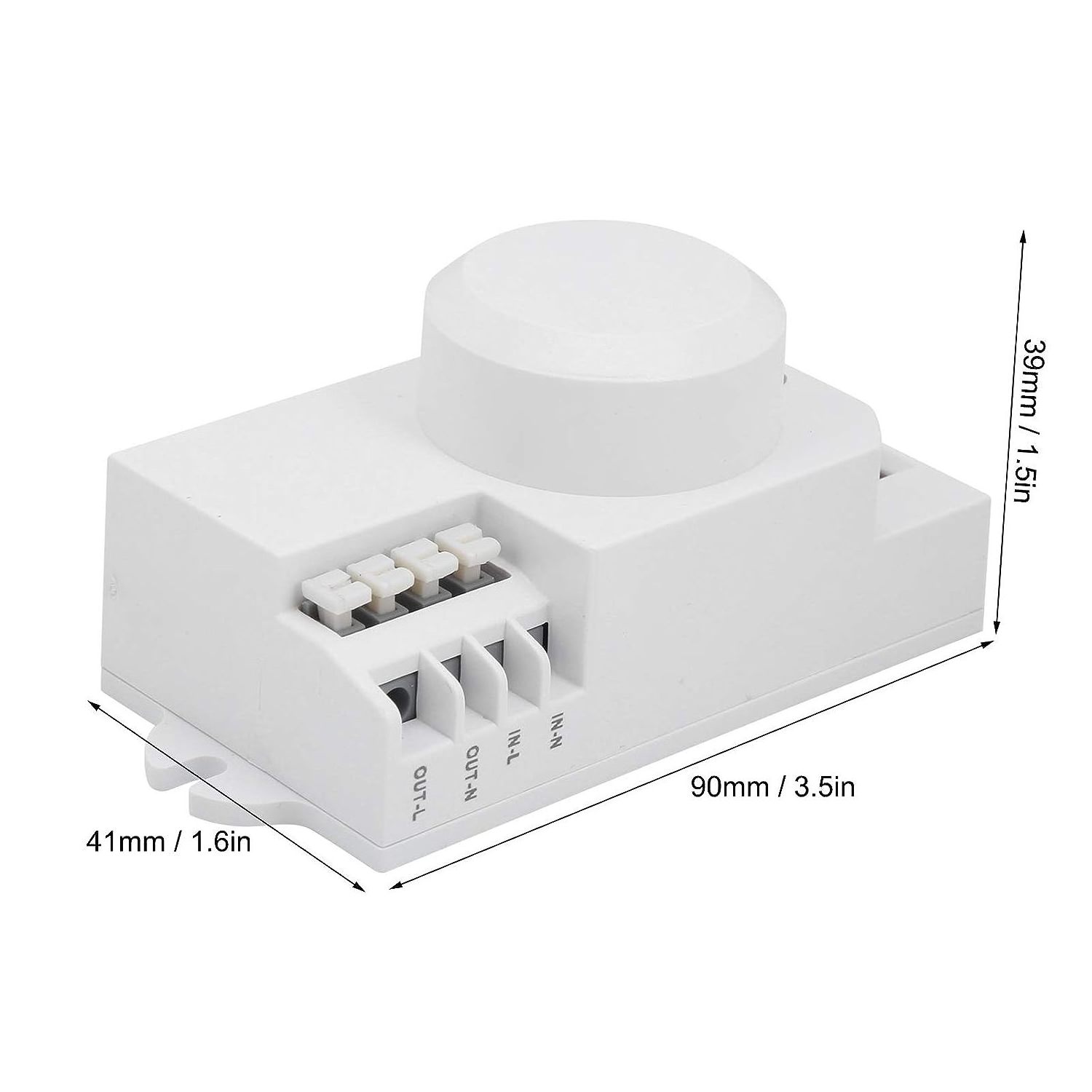 High Sensitive 5.8GHZ 220V 360 Degree Microwave Motion Sensor Smart Motion Detector Radar Sensor Light Switch