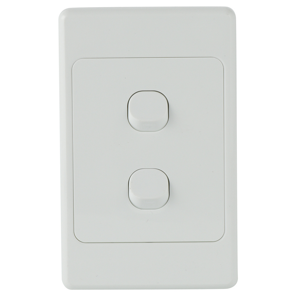 SAA Approved 1 to 6 Gang Australian Standard Electrical Light Switches Wall Switches