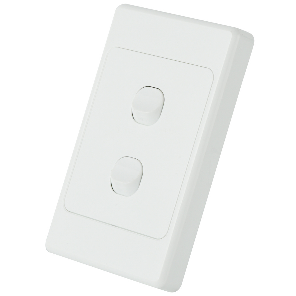 SAA Approved 1 to 6 Gang Australian Standard Electrical Light Switches Wall Switches