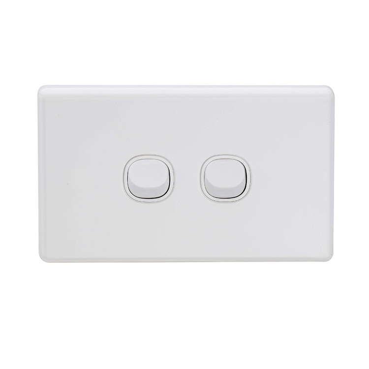 OEM/ ODM Factory Made Design Own Brand Mass SAA Approved 4 Gang 2 way wall light switch