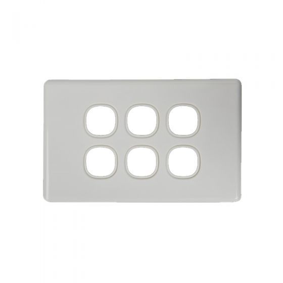 Wholesale Slimline Saa Australia 6 Gang Light Switch Plate