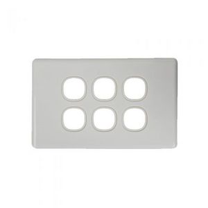 Wholesale Slimline Saa Australia 6 Gang Light Switch Plate