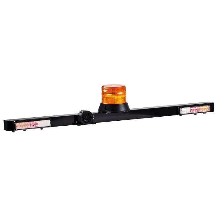 Lorry warning mine LED light car roof light bar with siren horn speaker