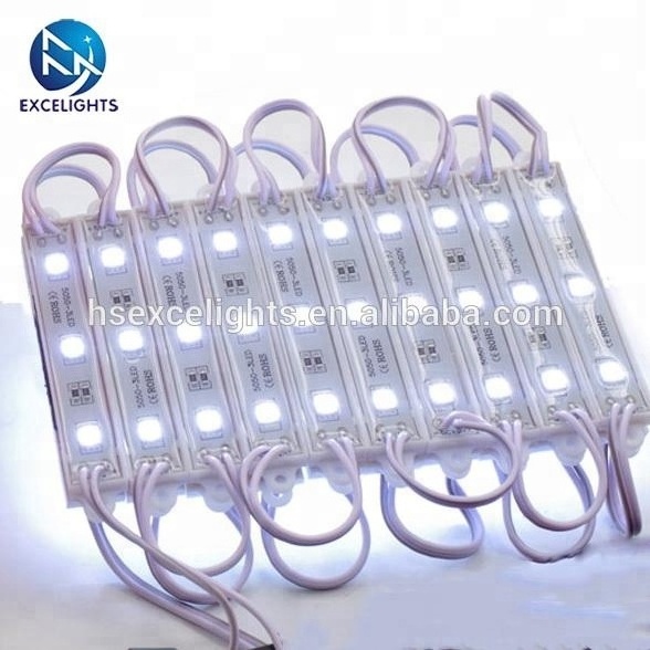 Ready Stock China Supplier Wholesale CE RoHS Approval 12 volt lighting advertising 3 chips 12V DC 5054 led module