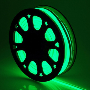 Green Flexible Strip Waterproof Sign Tubes 2835 120 leds 12V Super Bright Custom LED Neon Flex