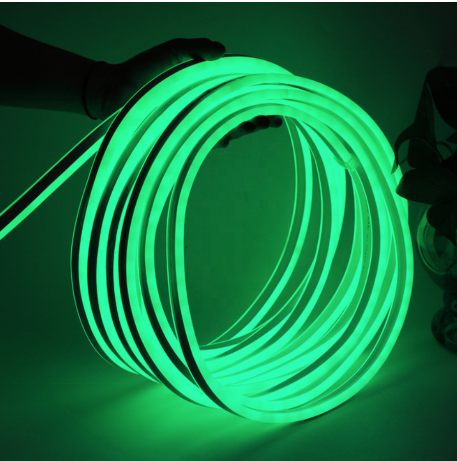 Green Flexible Strip Waterproof Sign Tubes 2835 120 leds 12V Super Bright Custom LED Neon Flex