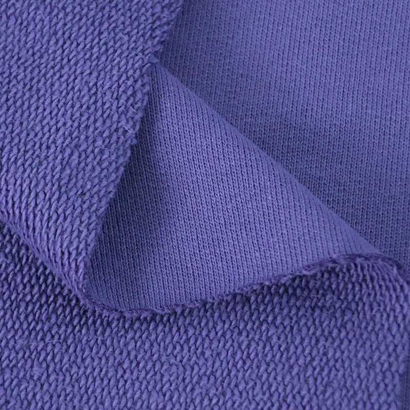 New Arrival Heavyweight 550gsm French Terry Fabric 100%Cotton Hoodie Knit Fabric For Hoodies