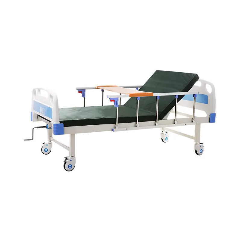 2 Function Two Crank Adjustable Medical Manual Hospital Bed for Disabled Patient