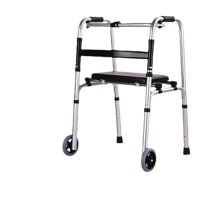 Light Weight Folding Foldable Medical Rehabilitation Elderly Adult Walker For Adults Elderly People