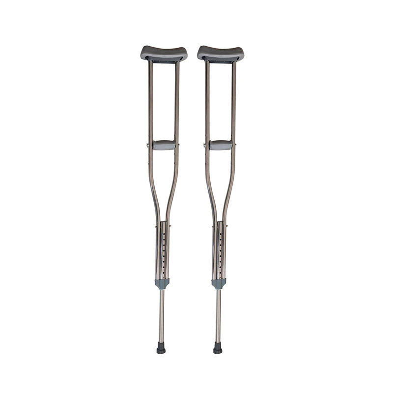 Walking Cane Adjustableunderarm Crutches Axillary Crutches For Injuried Elderly