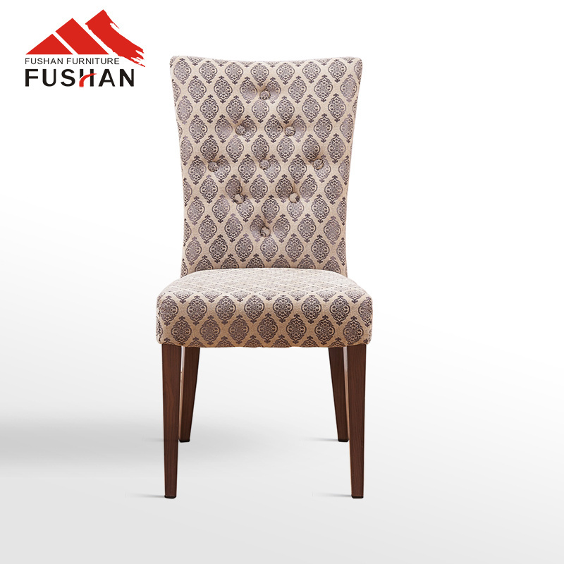 Wholesale modern designer restaurant armless wooden antique upholstered dining chair design for indoor