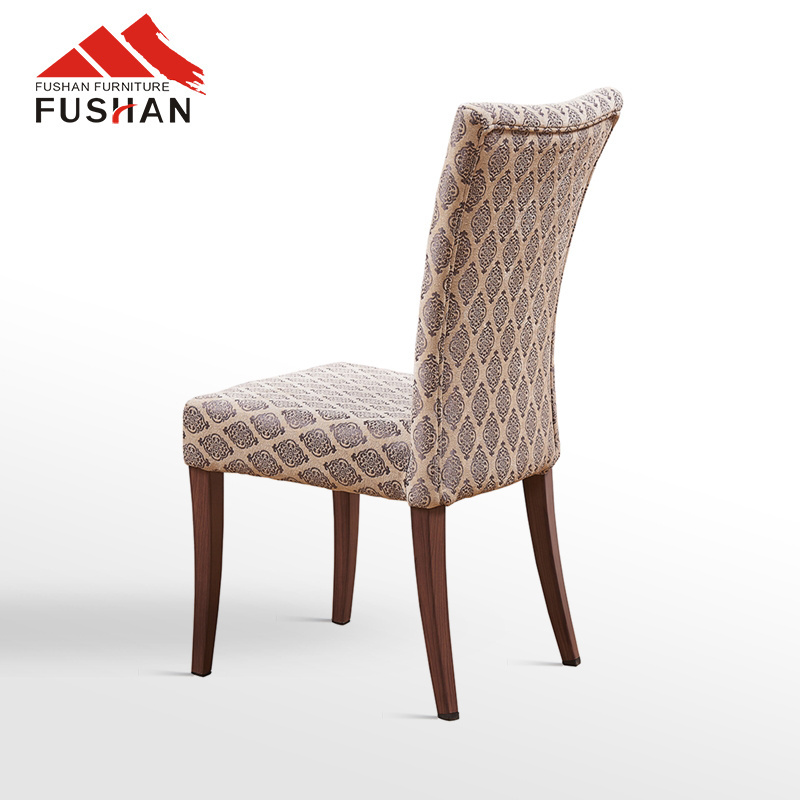 Wholesale modern designer restaurant armless wooden antique upholstered dining chair design for indoor