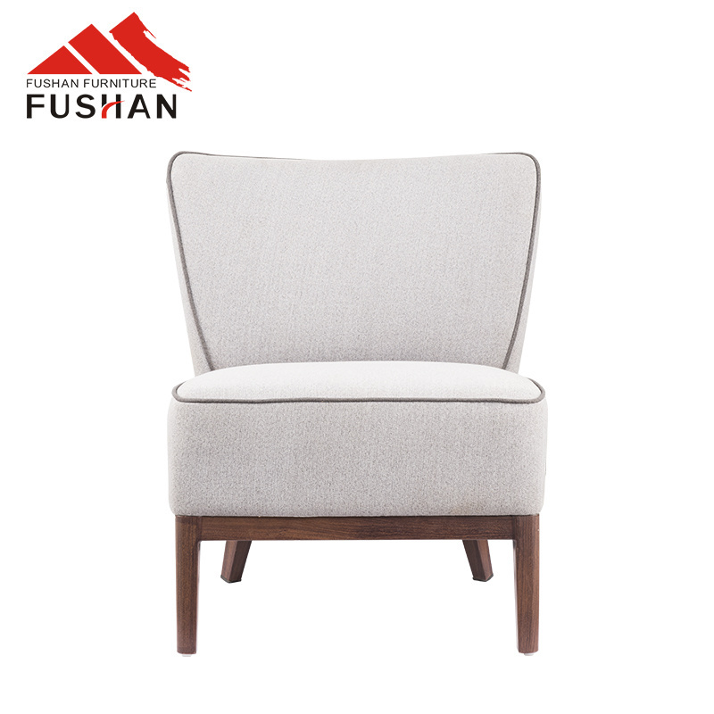 Geometric modern living room furniture leisure single sofa chair hotel lobby chair