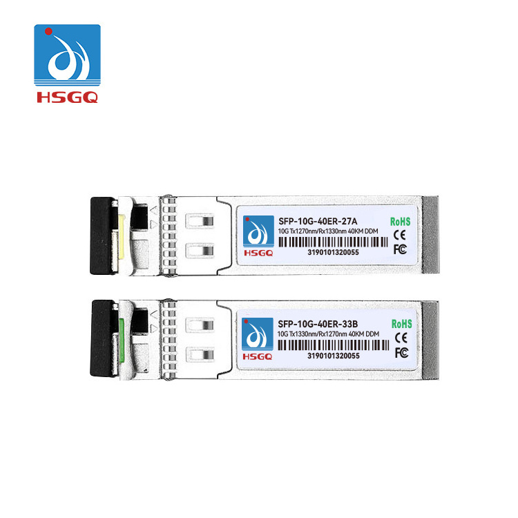 SFP BiDi Module Compatible 10G SFP Module 1270nm-TX/1330nm-RX 40km DOM LC SMF Transceiver Module