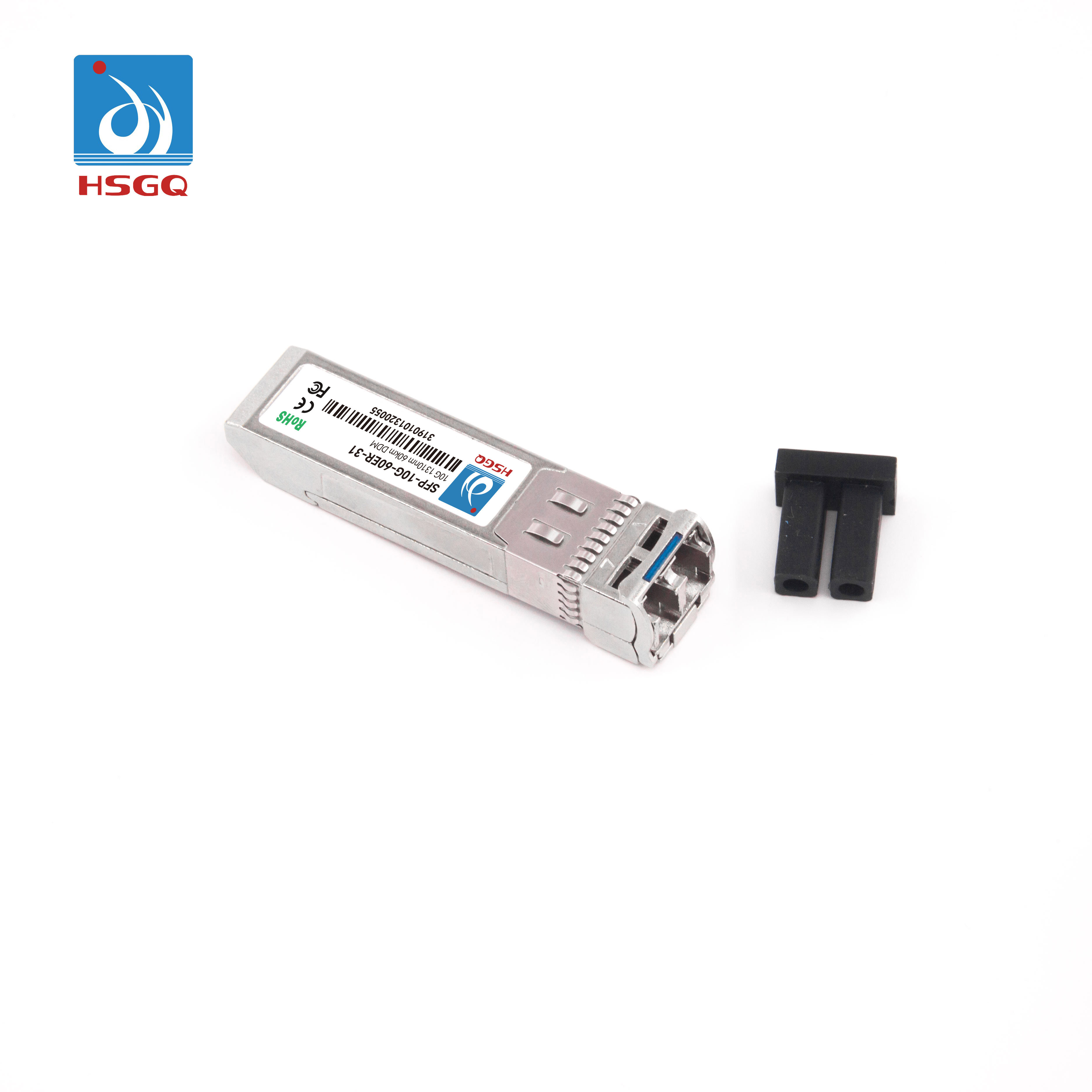 HSGQ 10G 60KM DWDM SFP+ Transmitter Receiver LC DDM compatible with Extreme switch optical sfp transceiver