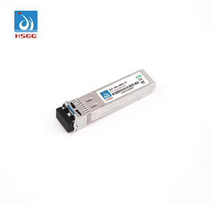 HSGQ 10G 60KM DWDM SFP+ Transmitter Receiver LC DDM compatible with Extreme switch optical sfp transceiver