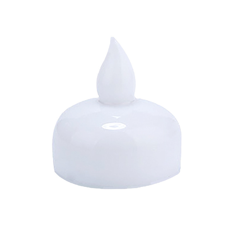 Factory Wholesale Water Floating Flameless Conical Led Tealight Candle Home Christmas Decoration Scented Candle