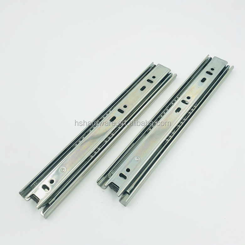 Furniture accessories hardware drawer slide rail extendable dining table replacement slide 45mm