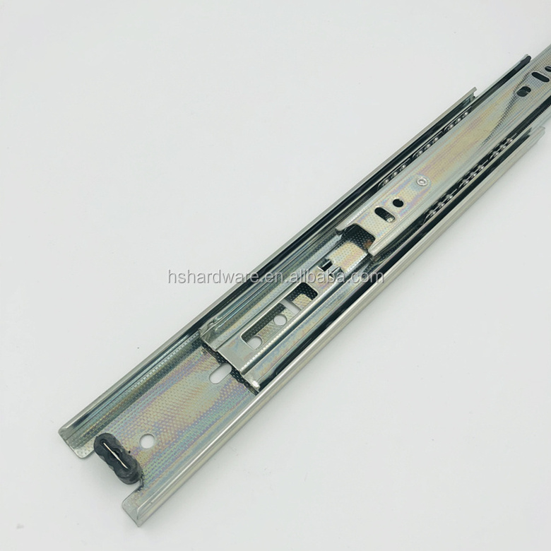 Furniture accessories hardware drawer slide rail extendable dining table replacement slide 45mm